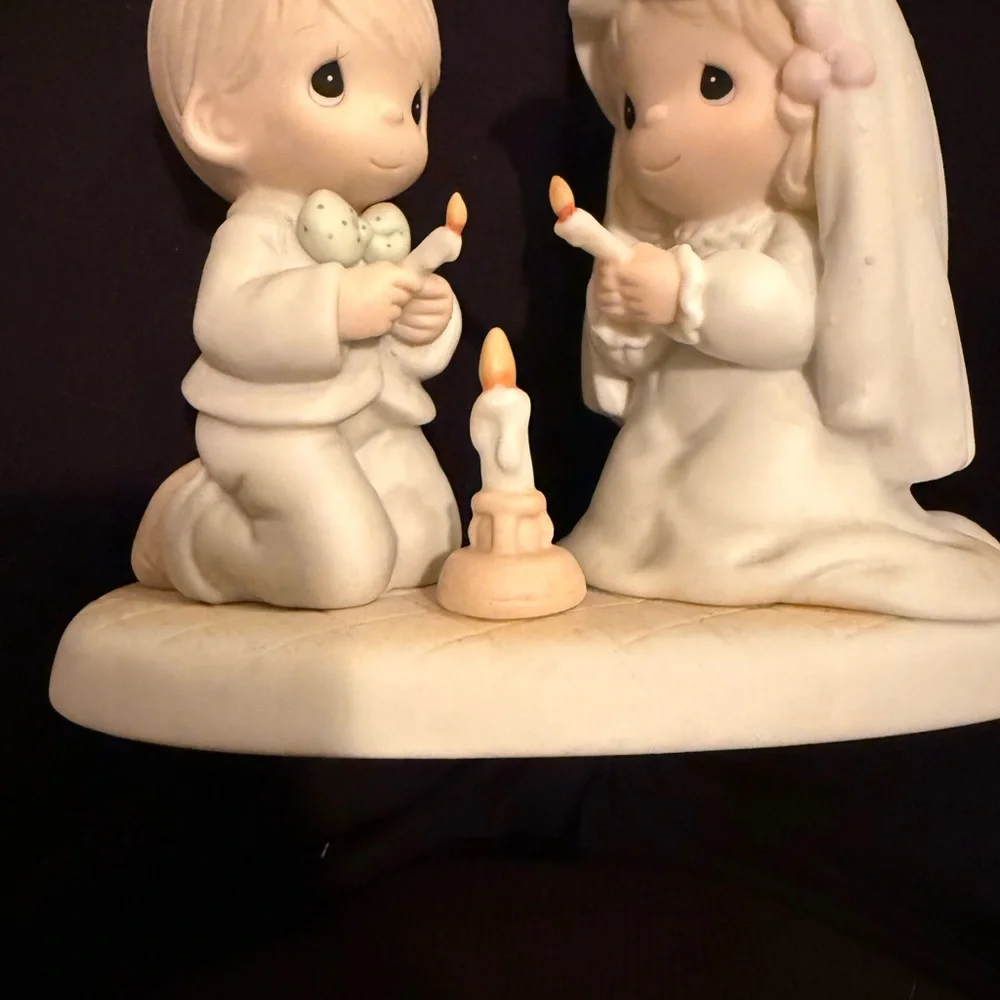 Ceramic Wedding Couple Figurine